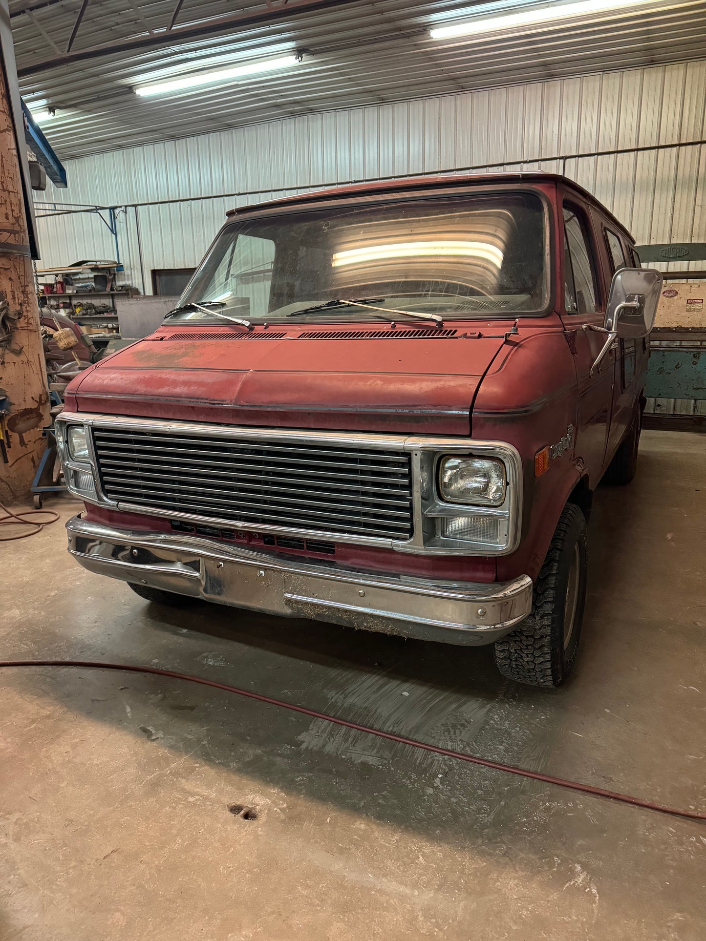 1978-1982 G-Van Kustom square tube grill